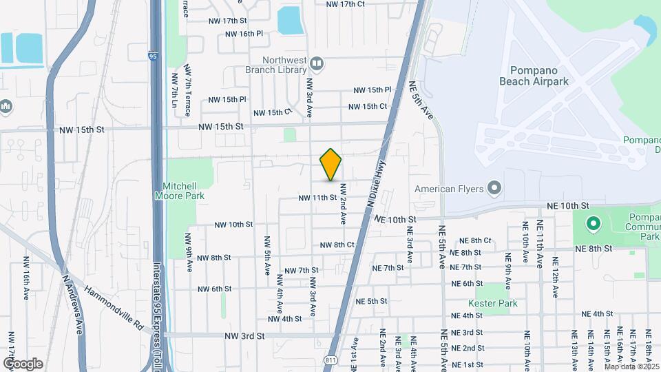 216 NW 12th St Map and Location Details