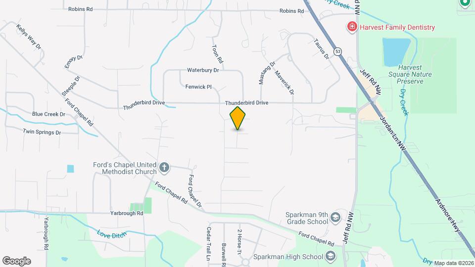 212 Cobbdale Park Dr Map and Location Details