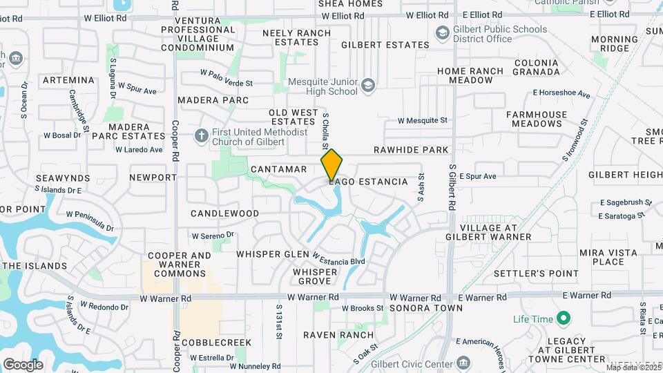 395 W Sagebrush St Map and Location Details