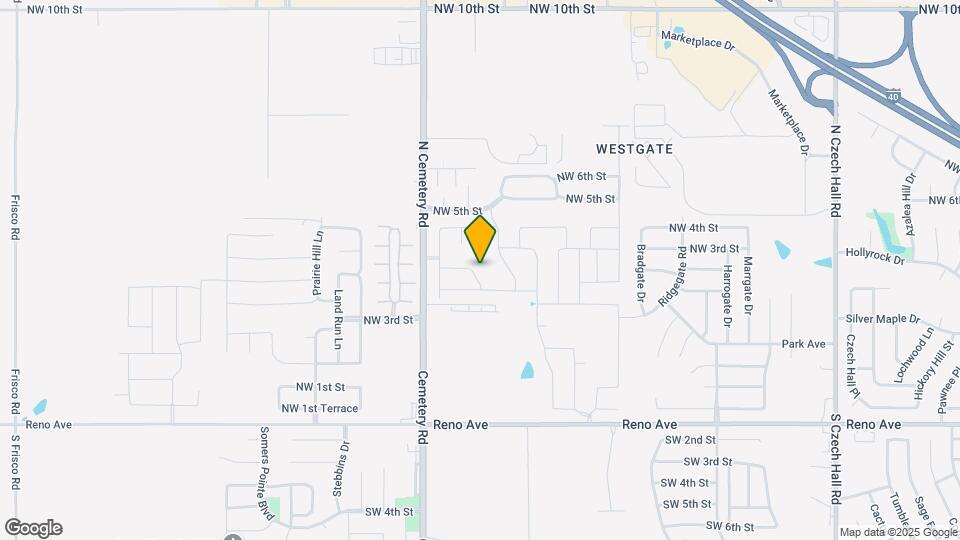 12917 NW 4th Terrace Map and Location Details