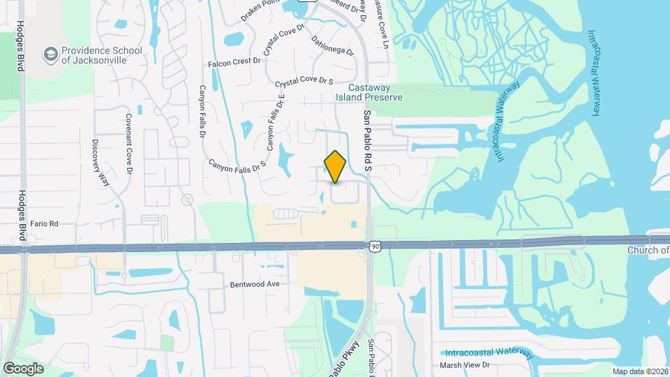 3123 Courtney Woods Ln W Map and Location Details