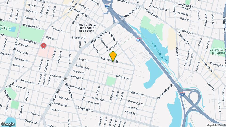 227 Lawrence St, Unit 2 Map and Location Details