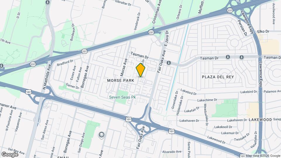 1065 Saginaw Ter, Unit 304 Mapa y Detalles de la Ubicación