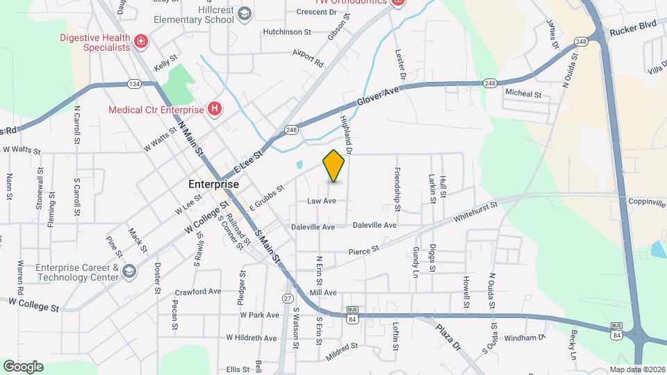 104 Rosewood Dr Map and Location Details