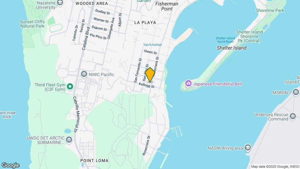 360 Rosecrans St Mapa y Detalles de la Ubicación