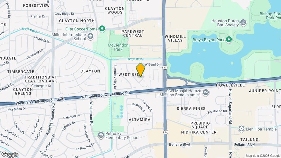 4026 Ash Hollow Dr Map and Location Details