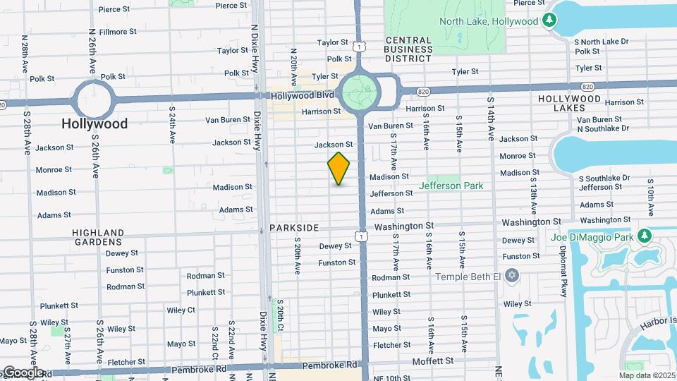 1845 Jefferson St, Unit 9 Map and Location Details