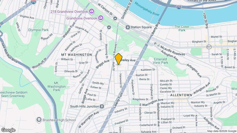45 Cushman St Map and Location Details