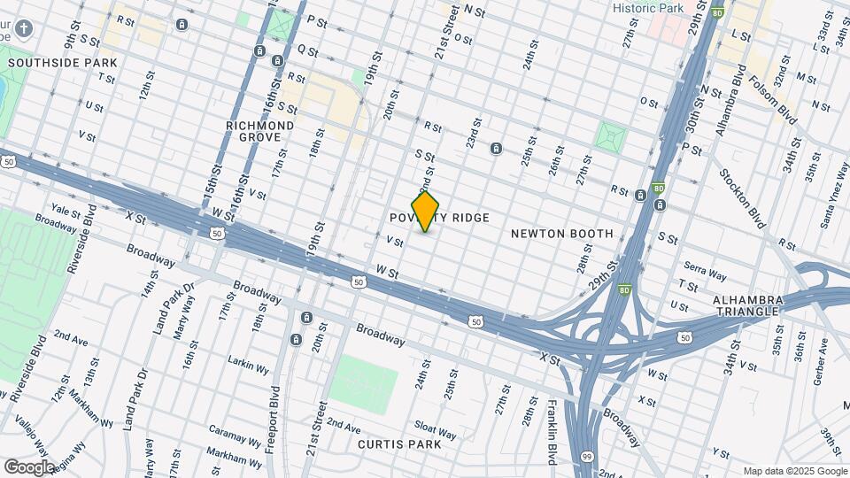 2217-2221 V St Map and Location Details