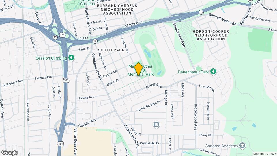 1379 Temple Ave Map and Location Details