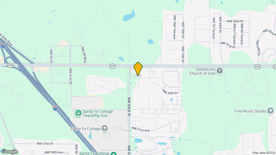 8130 NW 37th Rd Map and Location Details