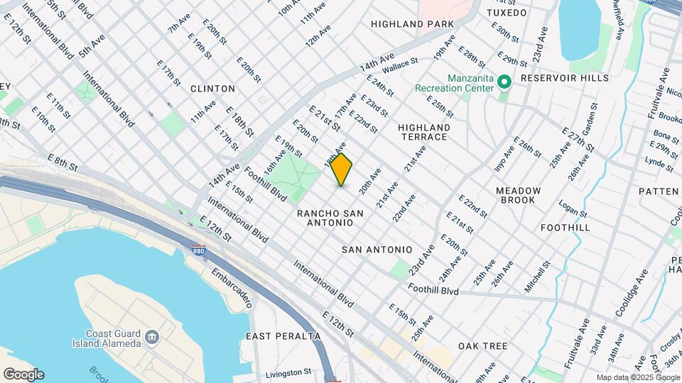 1905 E 19th St Mapa y Detalles de la Ubicación