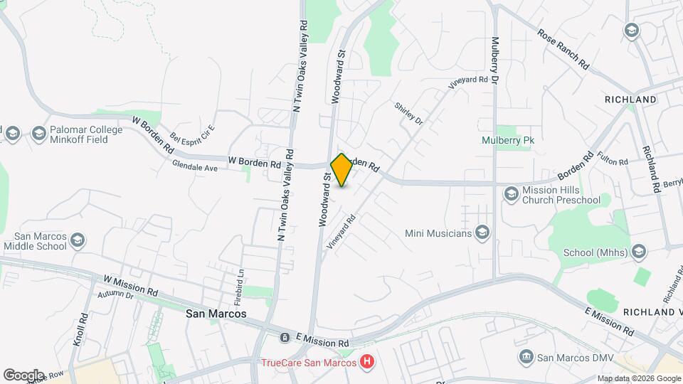 341 Rolling Hills Ln Map and Location Details