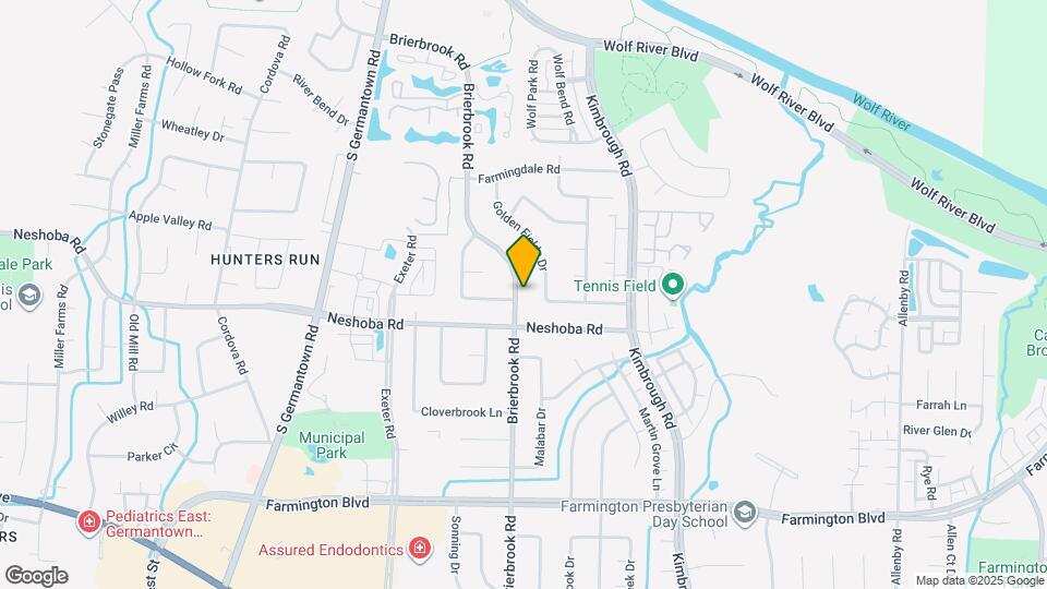 1720 Brierbrook Rd Map and Location Details