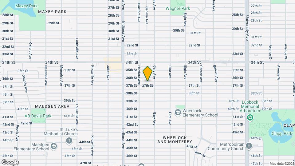 3208 37th St Map and Location Details