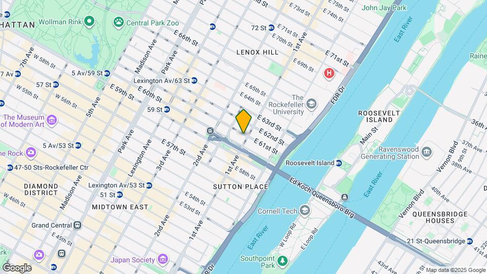 1109 1st Ave Map and Location Details