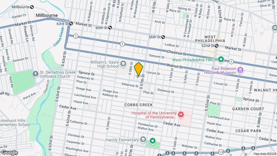 279 S Alden St Map and Location Details