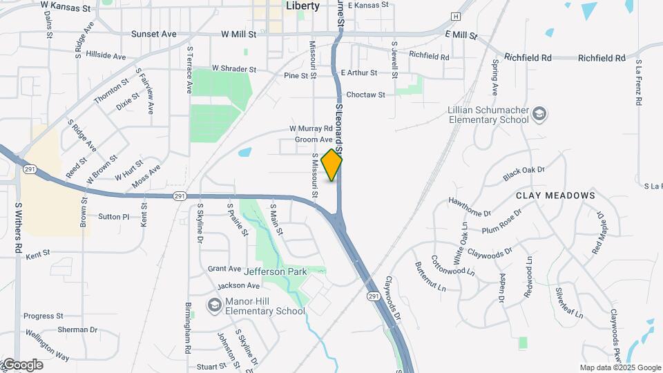 700 S Leonard St Map and Location Details