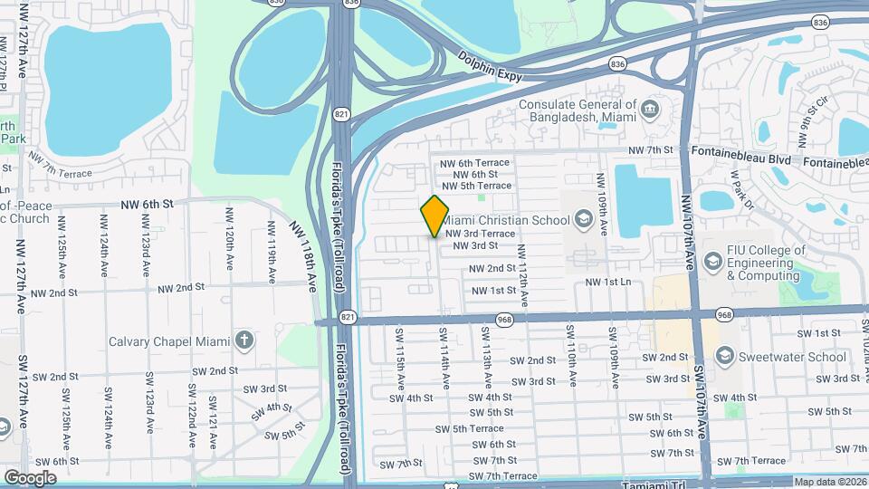 312 NW 114th Ave Mapa y Detalles de la Ubicación