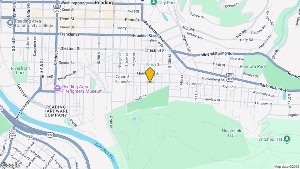 1142 Cotton St Map and Location Details