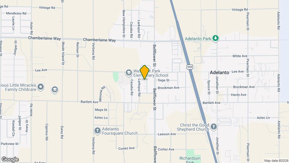 18242 Cherimoya Rd, Unit 18242 Mapa y Detalles de la Ubicación