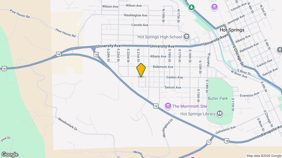 2045 Canton Ave Rentals in Hot Springs, SD