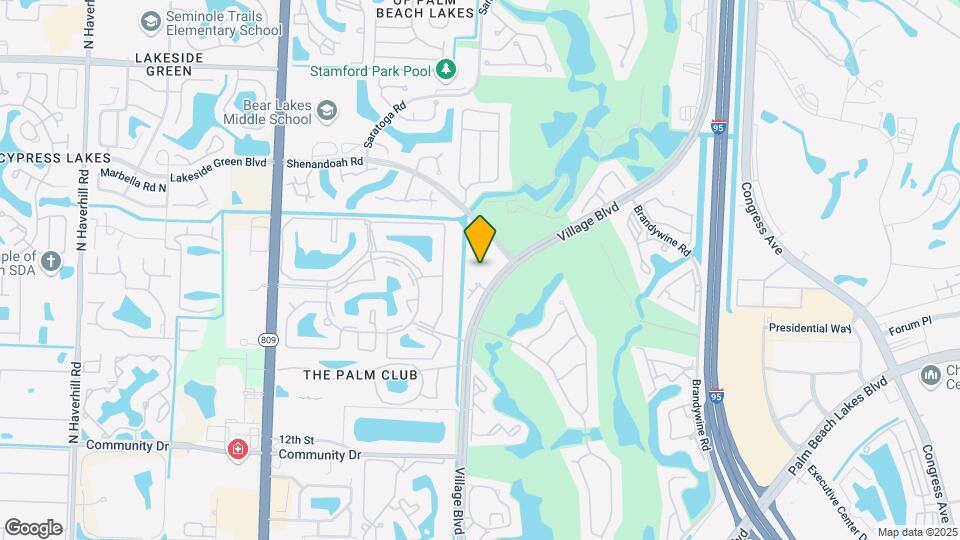 1755 Village Blvd Map and Location Details
