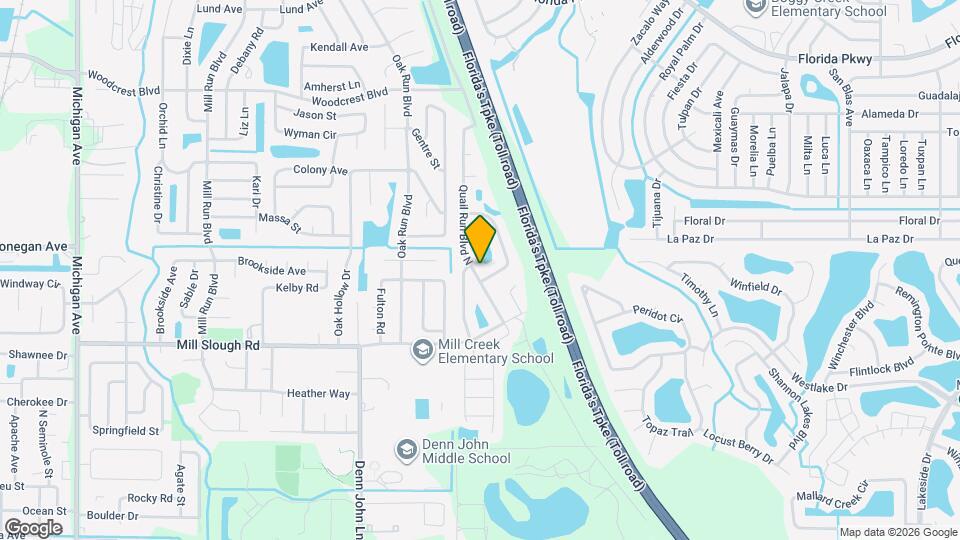 2467 Quail Run Blvd N Map and Location Details