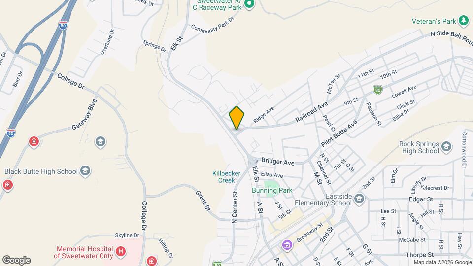 1 Railroad Ave Map and Location Details