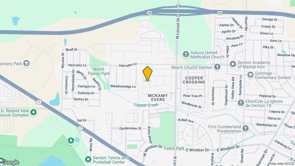 3609 Cody Ln Map and Location Details