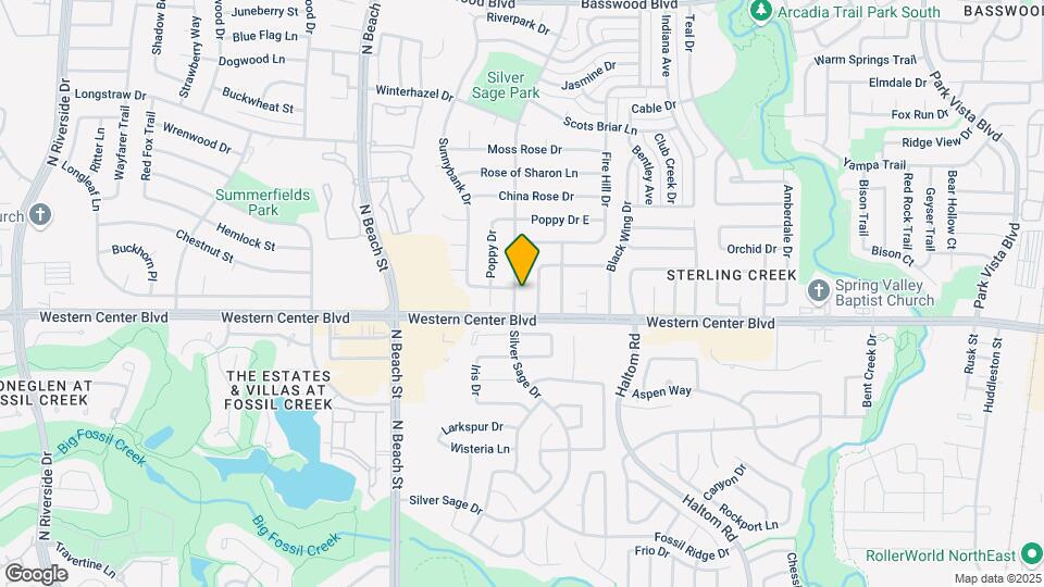 6710 Silver Sage Dr Map and Location Details