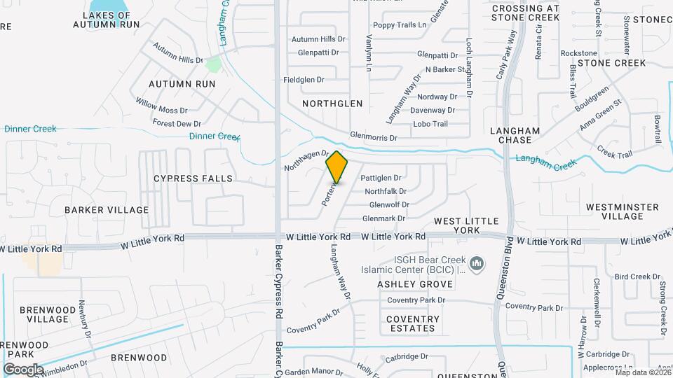 6334 Porterway Dr Map and Location Details