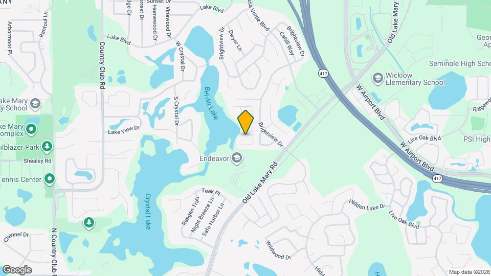 922 Vineland Pl Map and Location Details