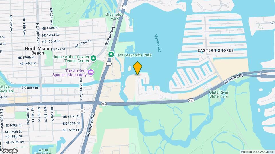 16590 NE 26th Ave, Unit 604 Map and Location Details