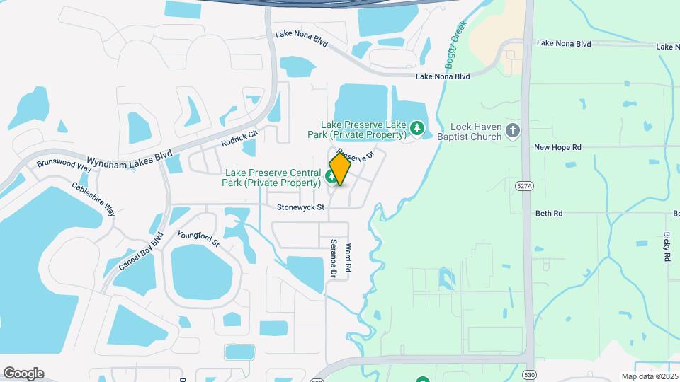 14289 Lake Preserve Blvd Map and Location Details