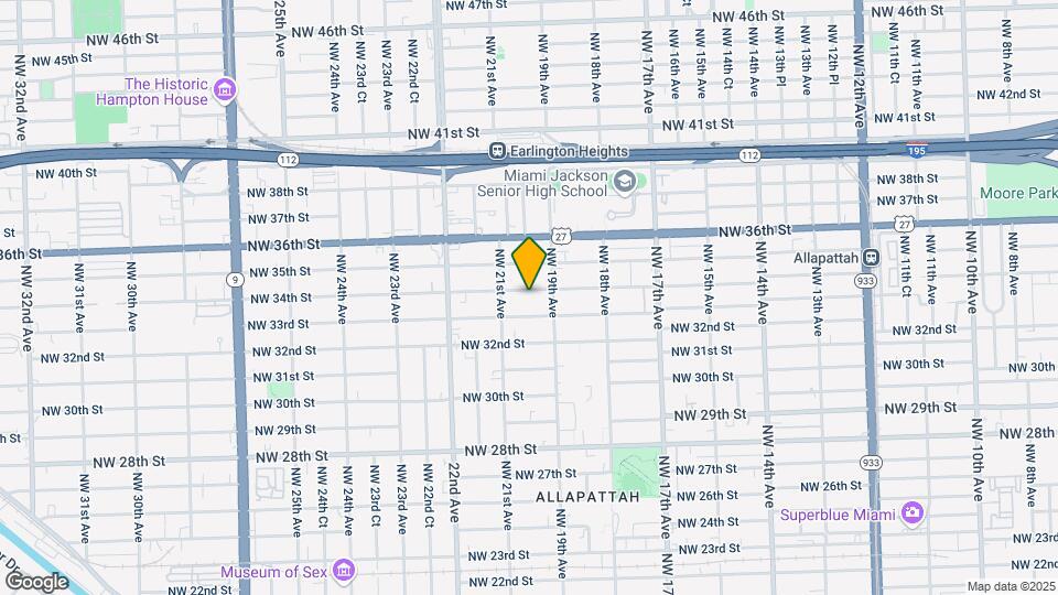 1944 NW 34th St Map and Location Details