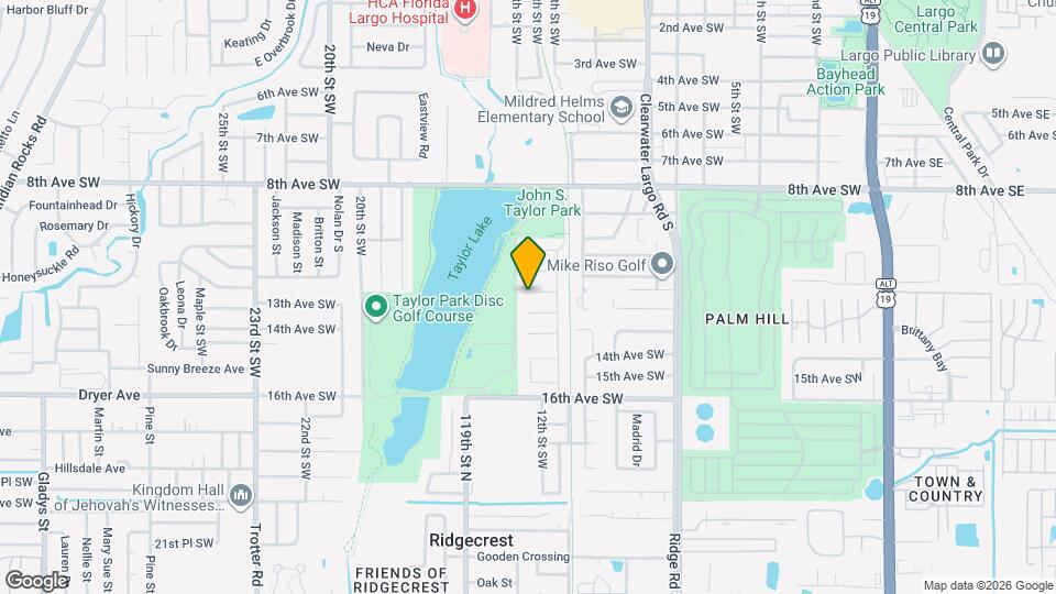 1261 12th Ct SW Map and Location Details