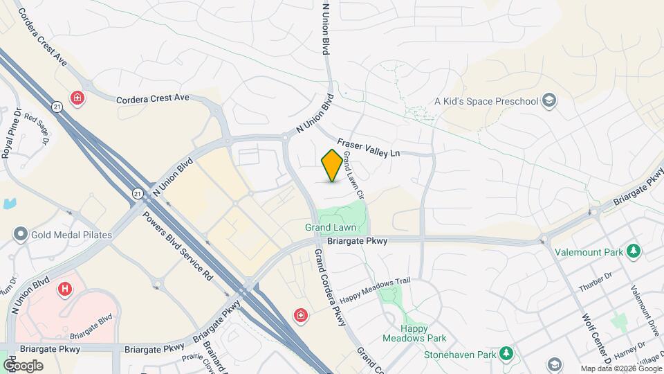 4849 Turquoise Lake Ct Map and Location Details