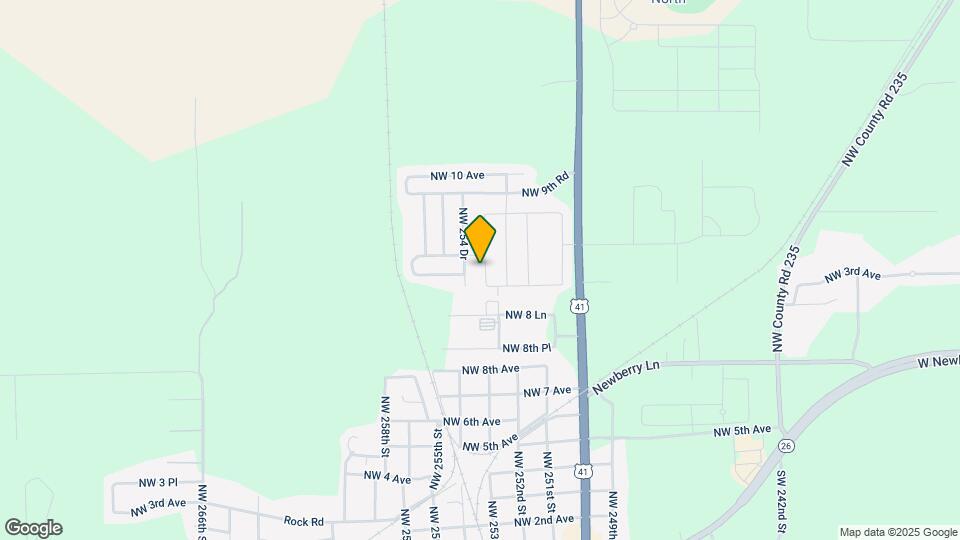 890 NW 253 Dr Map and Location Details
