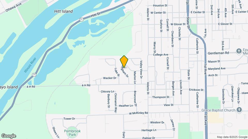 920 Knottingham Dr Map and Location Details