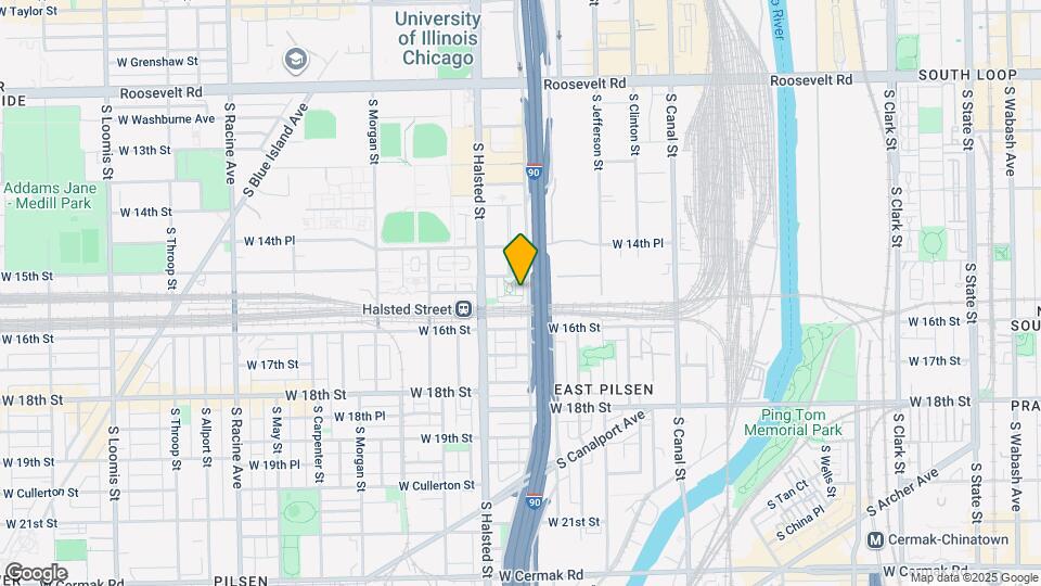 709 W 15th St Map and Location Details