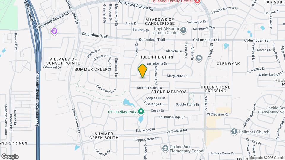 4948 Sunset Ridge Dr Map and Location Details