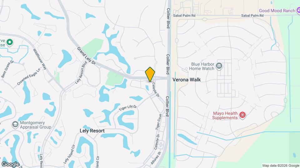 8200 Saratoga Dr Map and Location Details