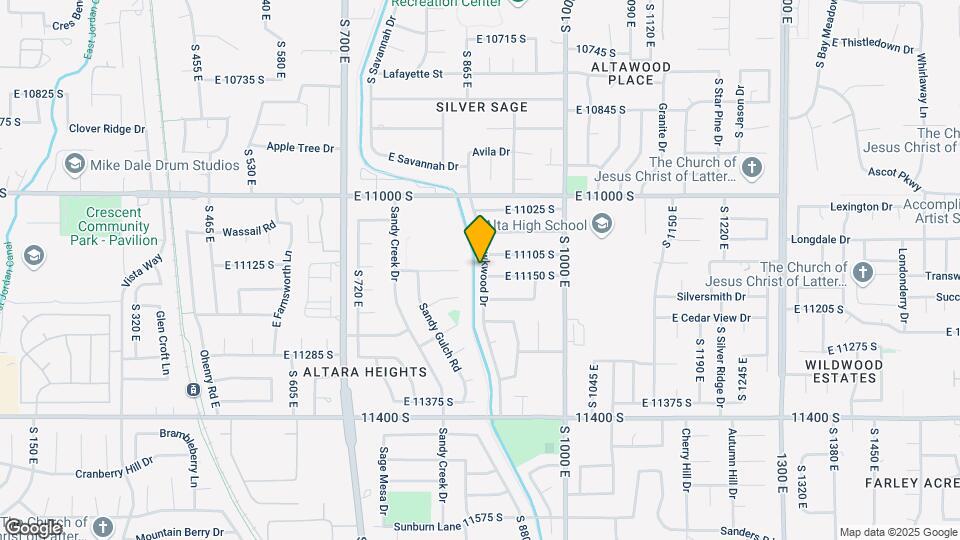 11134 Hawkwood Dr Map and Location Details
