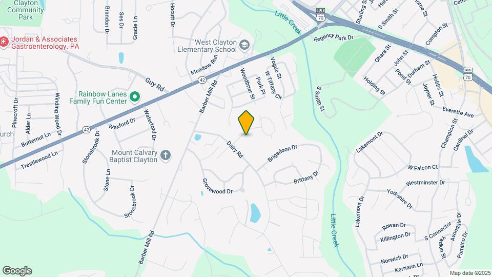 2845 Bennington Dr Map and Location Details