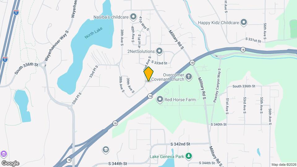 33516 42nd Ave S Map and Location Details