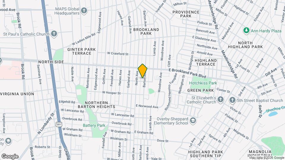 2902 Barton Ave Map and Location Details