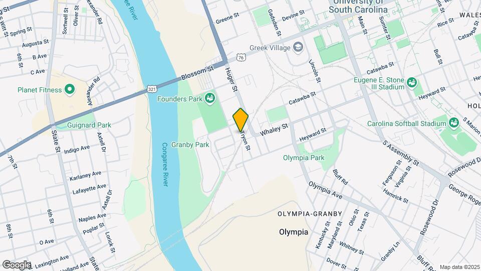 201 Tryon St Map and Location Details