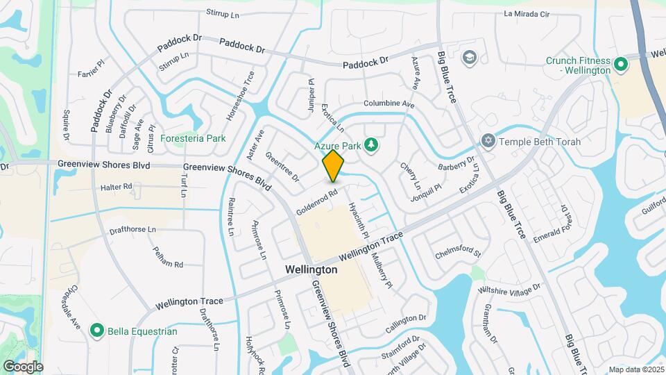 1061 Goldenrod Rd Map and Location Details