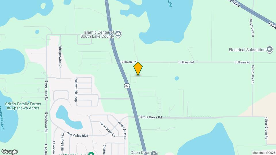 Pointe Grand Hills at Minneola Mapa y Detalles de la Ubicación